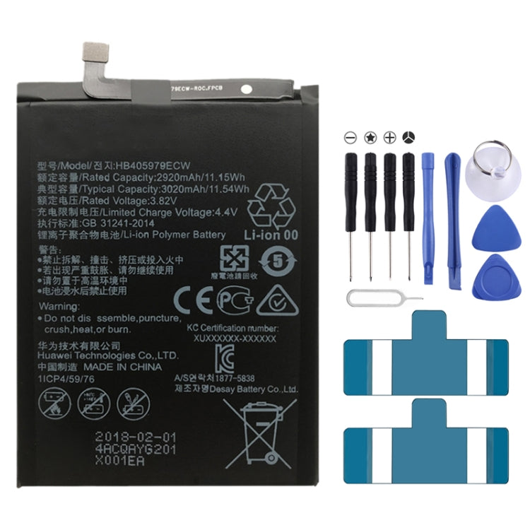 HB405979ECW Lithium Polymer Battery for Huawei Nova / Enjoy 6S / Honor 6C / Y5 2017 / P9 Lite, For Nova HB405979ECW Lithium Polymer Battery for Huawei Nova / Enjoy 6S / Honor 6C / Y5 2017 / P9 Lite, For Nova
